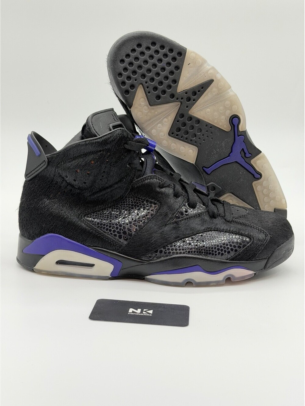 Air Jordan 6 Retro x Social Status 'Pony Hair' AR2257-005 2019 MENS SZ 11.5